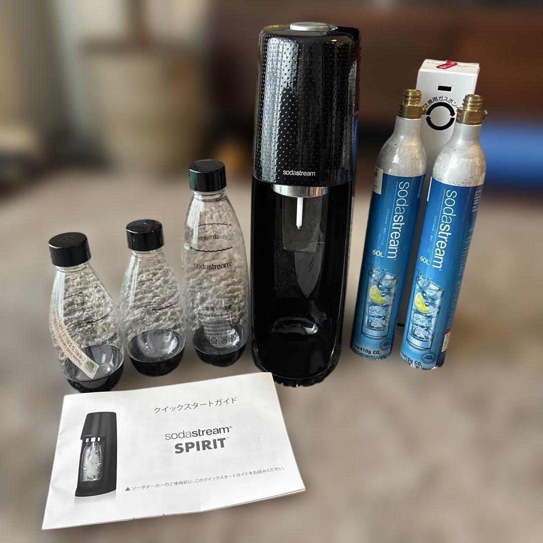 sodastream SPIRIT 炭酸水メーカーセット - メルカリ