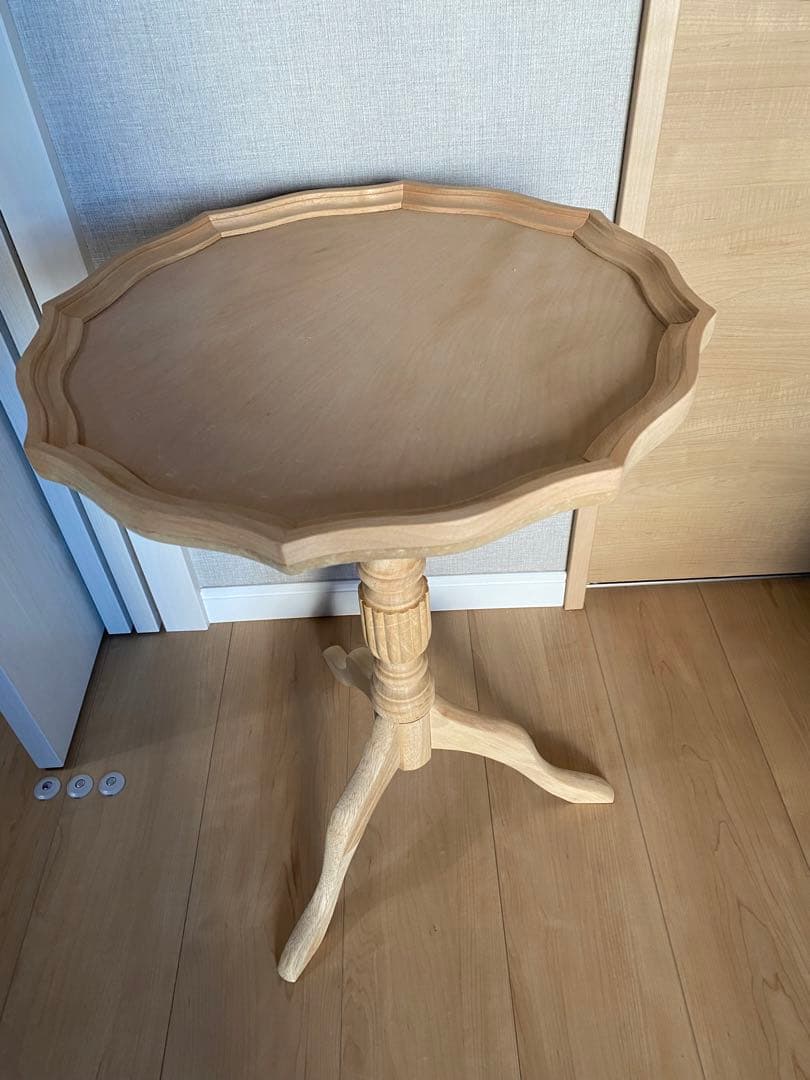 トールペイント白木・ワインテーブル大 - メルカリ