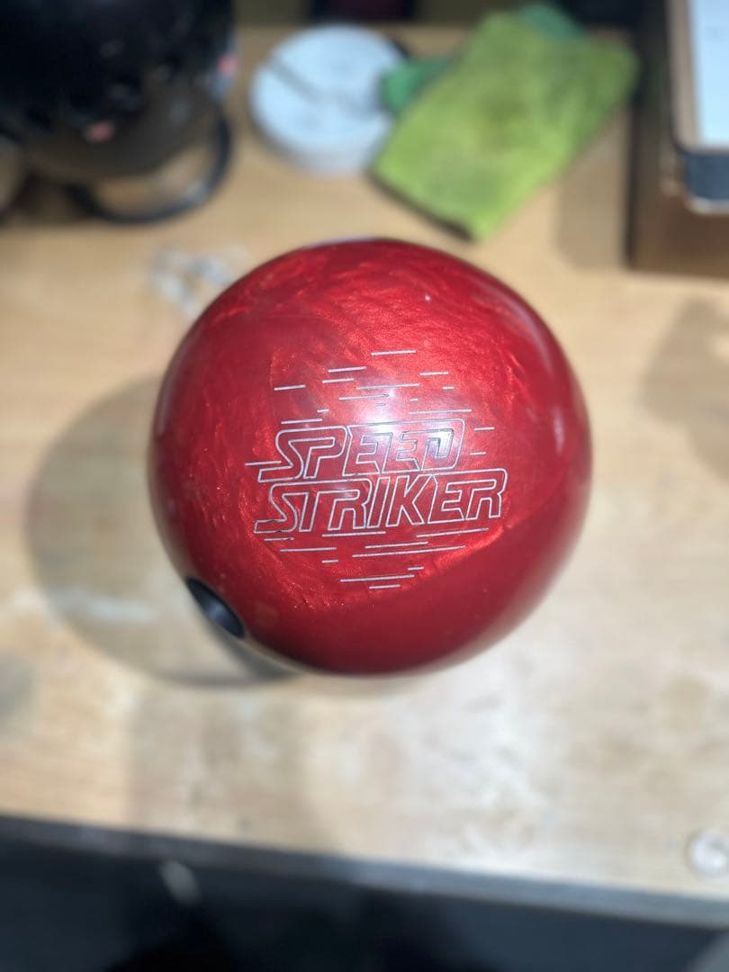 ★美品★プロアマ　スピードストライカーパール　ボウリングボール15ポンド 完売モデル、待望の第2章へ！】ABS PRO-AM スピードストライカーパール