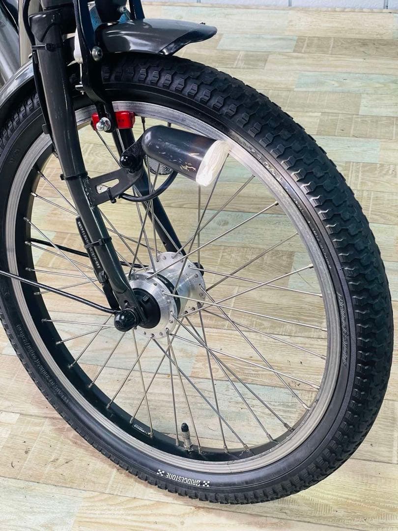 ☆3234ブリヂストン8.9アンペア 20インチ子供乗せ電動アシスト自転車