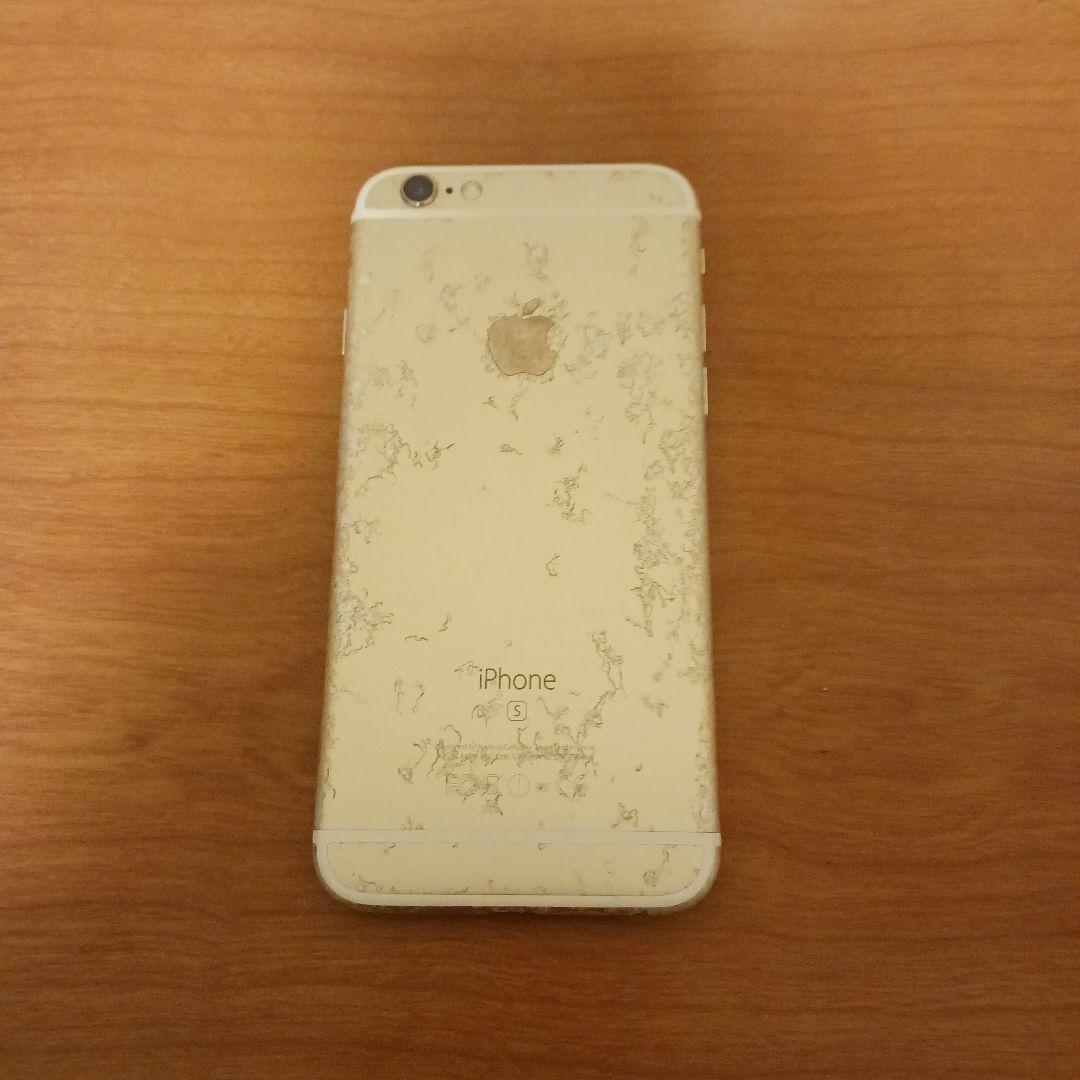 ジャンク iPhone 6S ゴールド 本体 傷あり - メルカリ