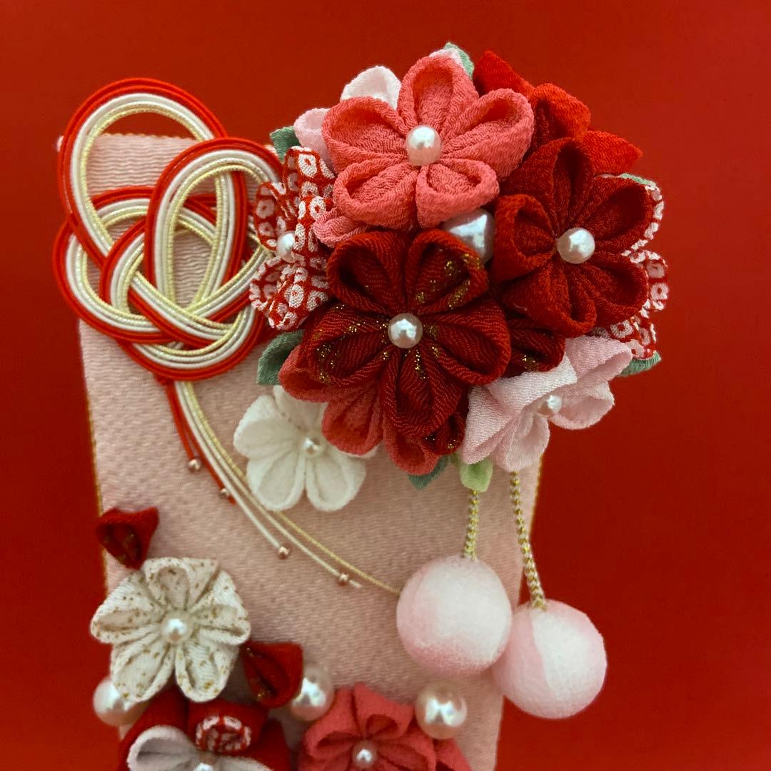 台付 羽子板 お正月飾り つまみ細工 鞠 つるし飾り 和玉 ちりめん