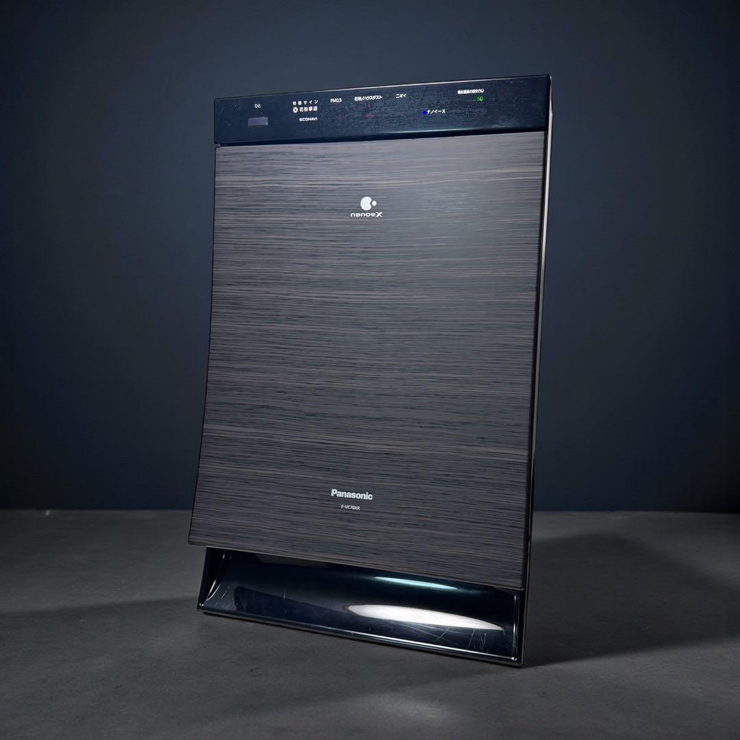 Panasonic F-VX70XR 空気清浄機 木目調 2019製 動作確認済 - メルカリ