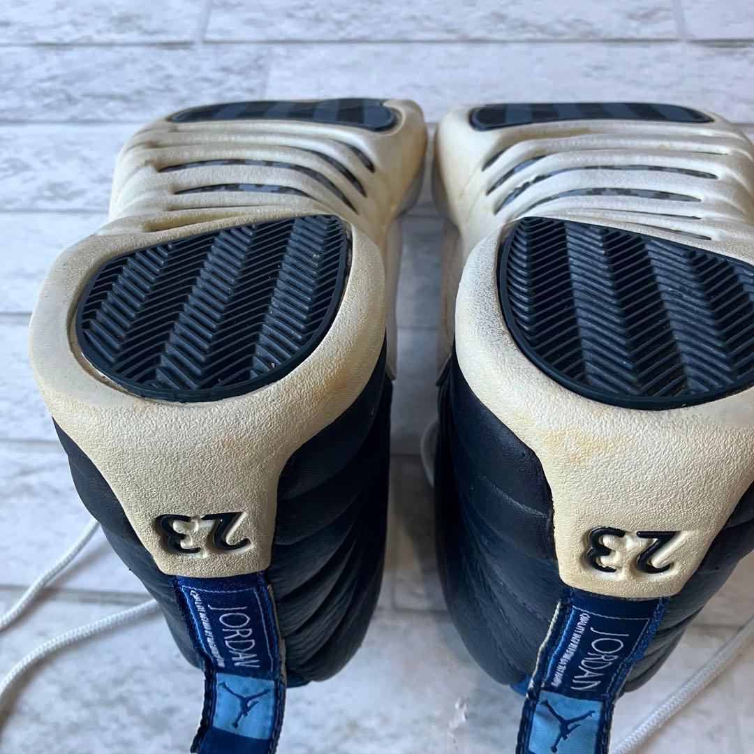 NIKE Air Jordan 12ネイビー/ホワイト 1996年製 28cm - メルカリ