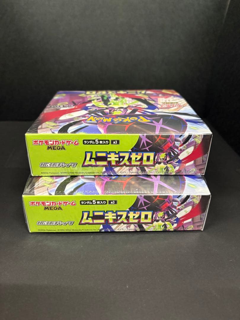 ポケモンカード ムニキスゼロ4BOX シュリンク付き - メルカリ