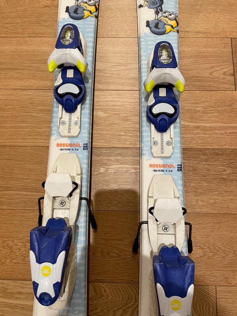 ROSSIGNOL ロシニョール スキー板 ミニオンズ 子供用 116cm - メルカリ
