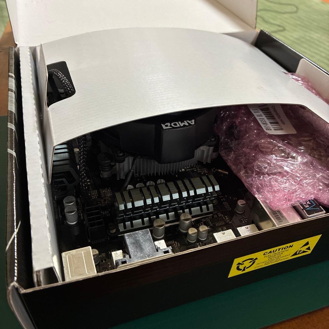 ASRock B450M Pro4 + Ryzen5 2600 セット - メルカリ