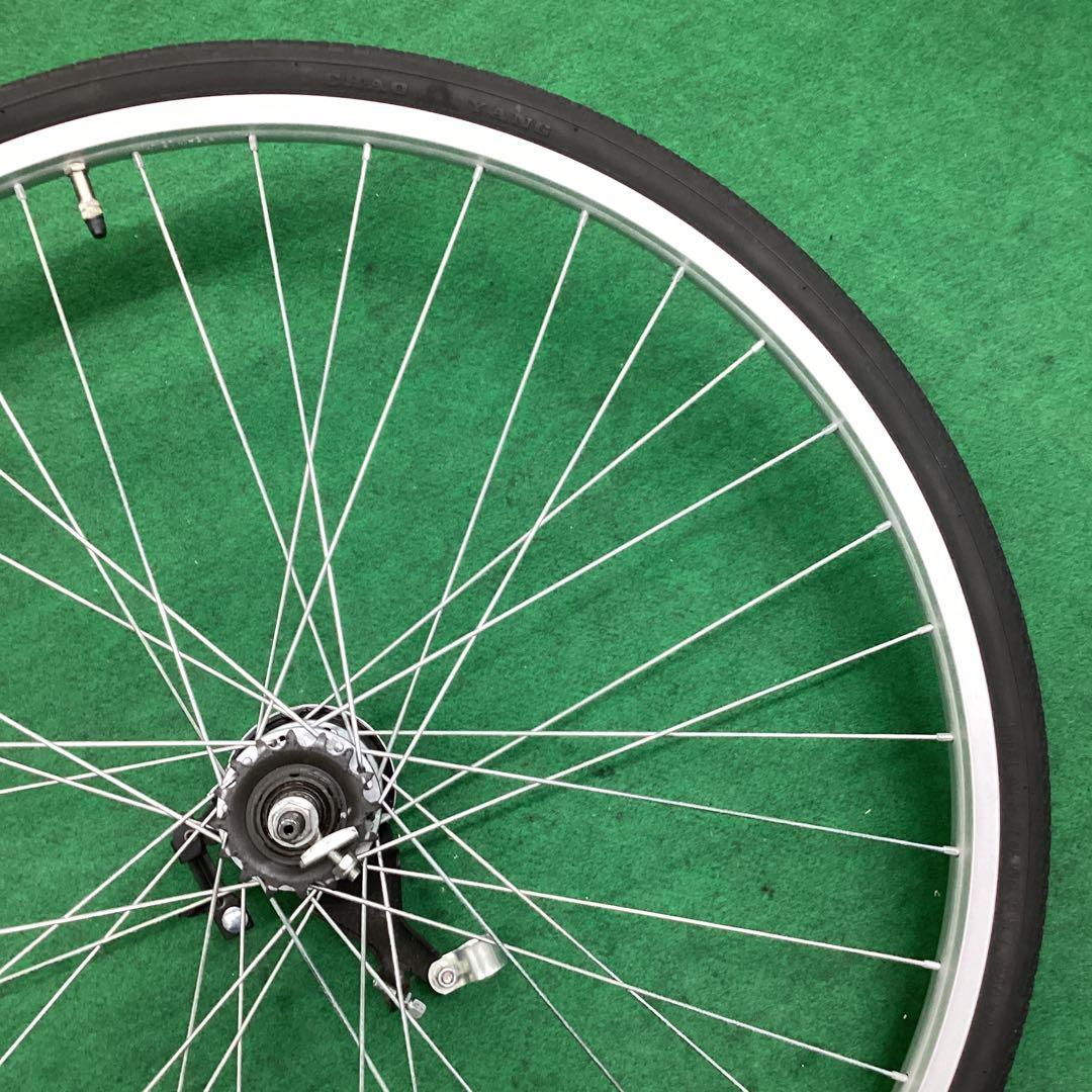 アルミリム　後輪 27x1-3/8 タイヤ付 内装3段 27インチ