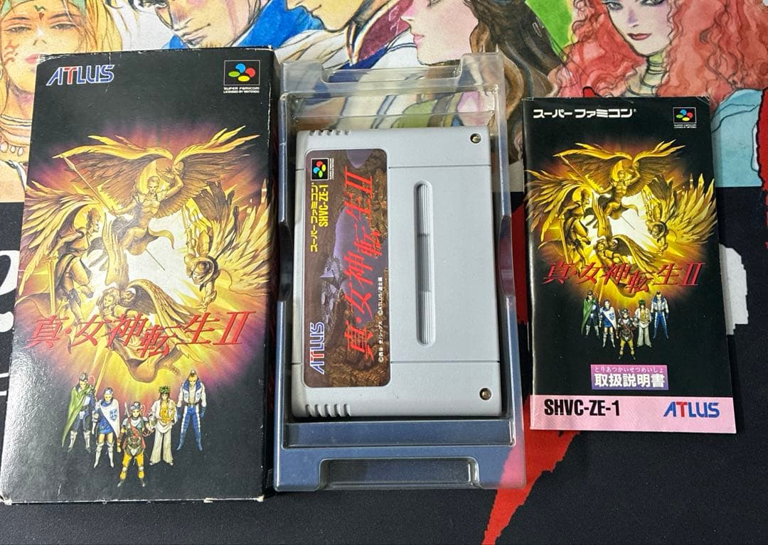 電池あり 修正版】真女神転生2 スーパーファミコン SFC SHVC-ZE-1