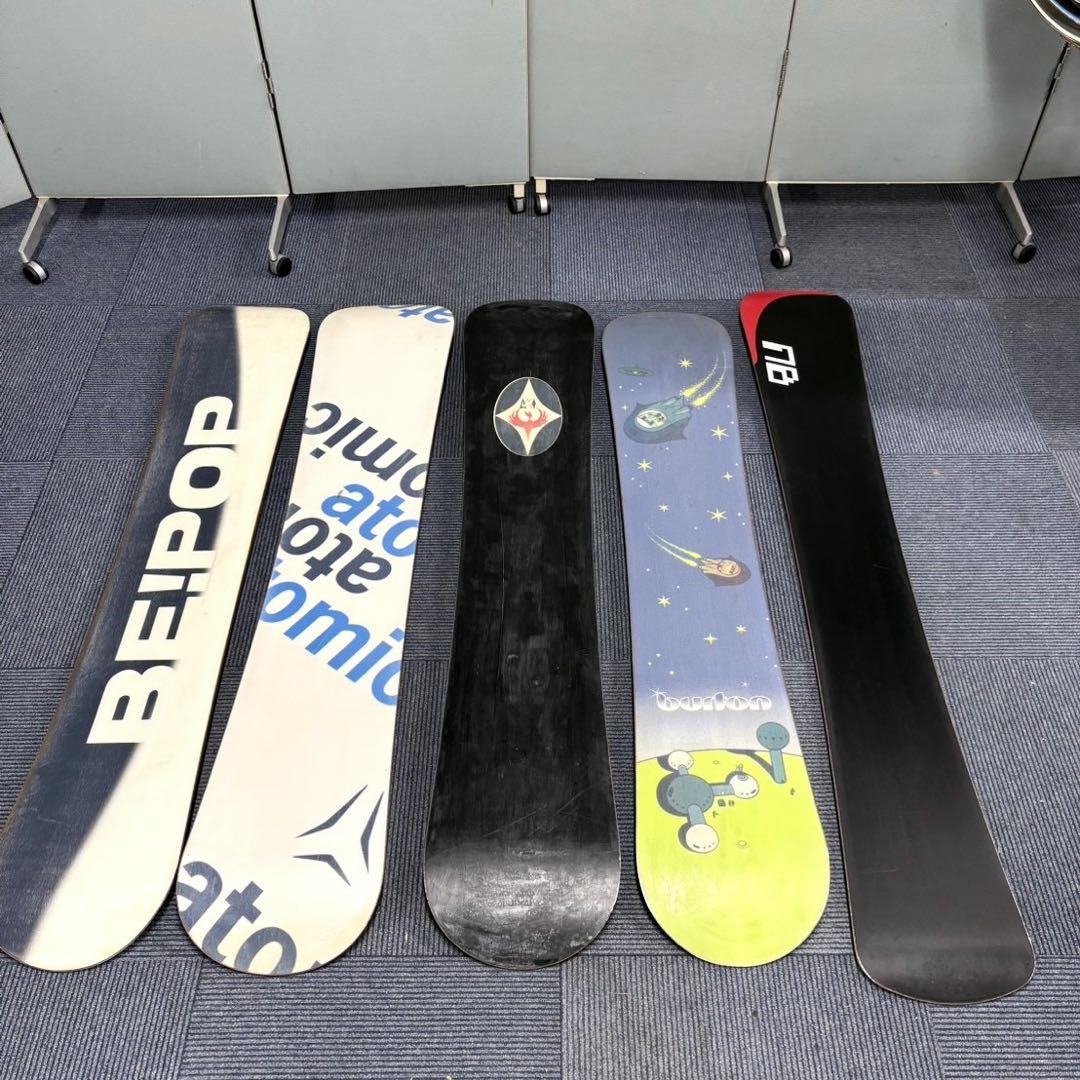 スノーボード まとめ売り スノボ BE!POP RICE28 burton 他 - メルカリ