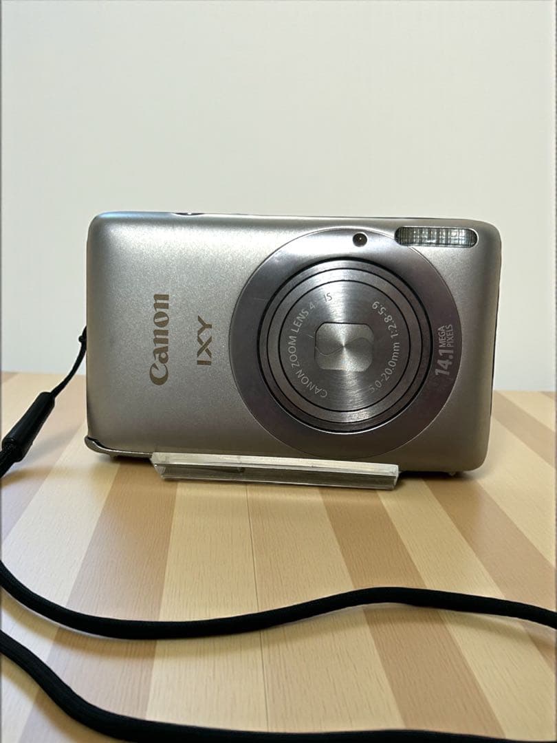 動作未確認 Canon IXY400f PC1472デジタルカメラ シルバー