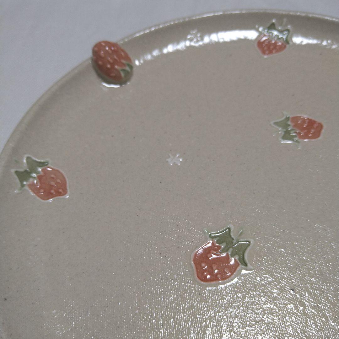 器工房徨月 中村佳菜子さん 新品未使用 いちごお皿・お椀2点セット