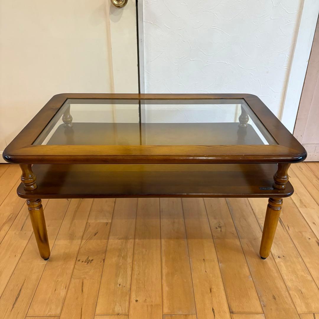 ☆昭和レトロ☆アンティーク コレクションテーブル ニチハン コーヒー