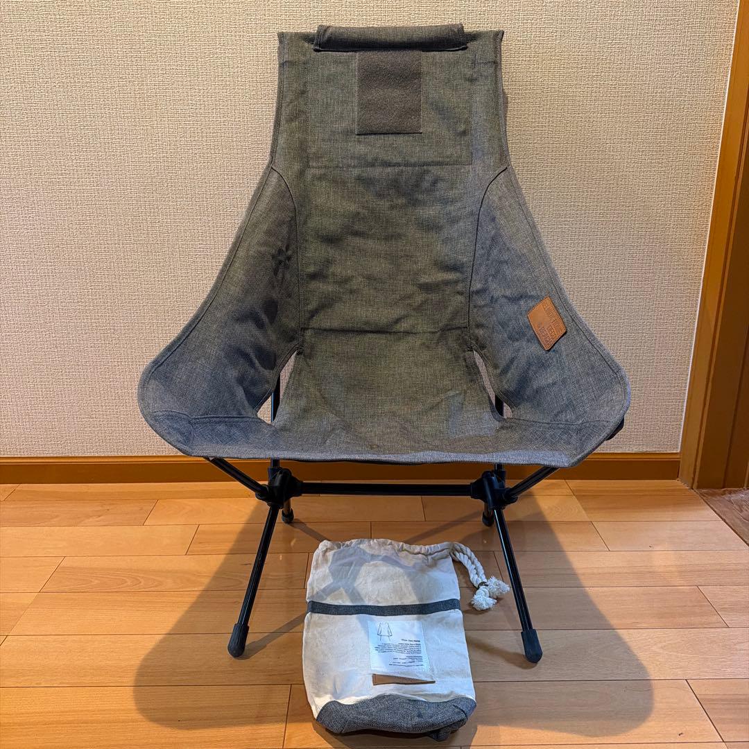 Helinox ヘリノックス チェアツーホーム グレー Chair two - メルカリ
