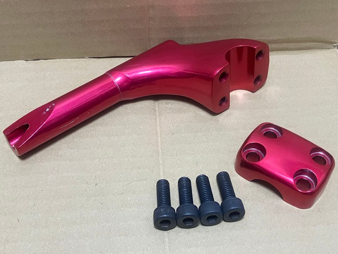 最終値下げ DG BMX STEM SUGINO スギノ ステム 赤 - メルカリ