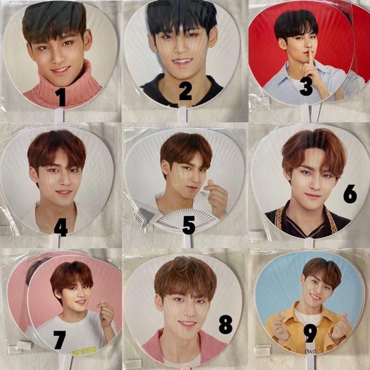 SEVENTEEN ミンギュ うちわ 12種 公式】seventeen ミンギュ うちわ - メルカリ
