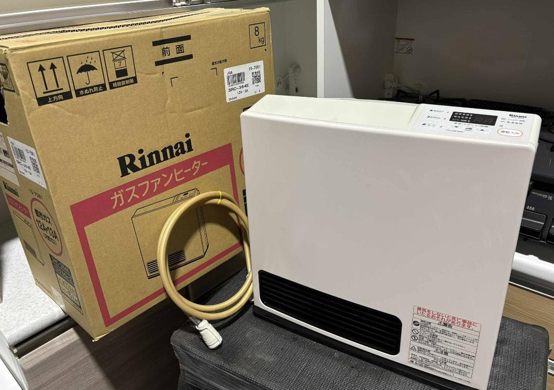 Rinnai リンナイ ガスファンヒーターSRC-364E 都市ガス Used - メルカリ
