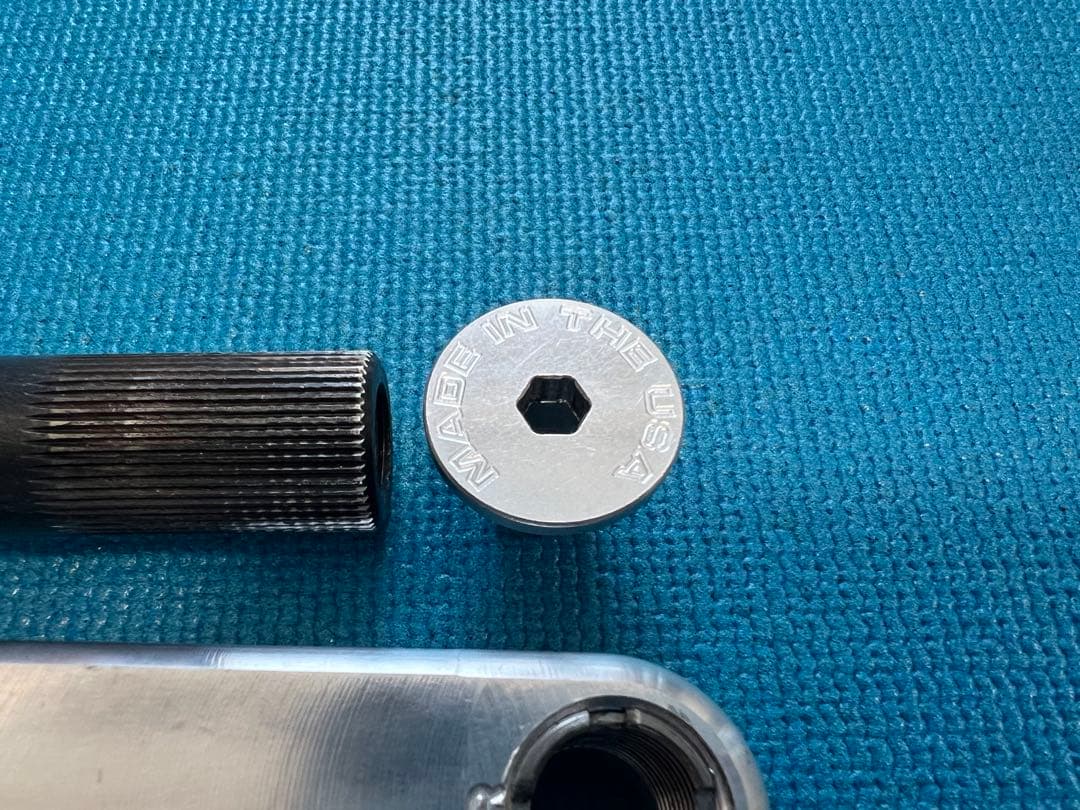 RNC BMX 7075 aluminum 3pcsクランク165mm,19mm - メルカリ