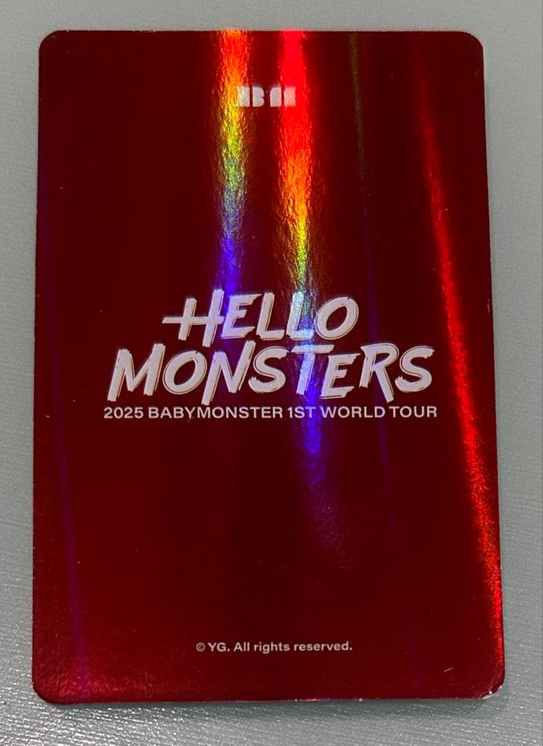 BABYMONSTER パリタ ソウルコン スペシャル トレカ - メルカリ