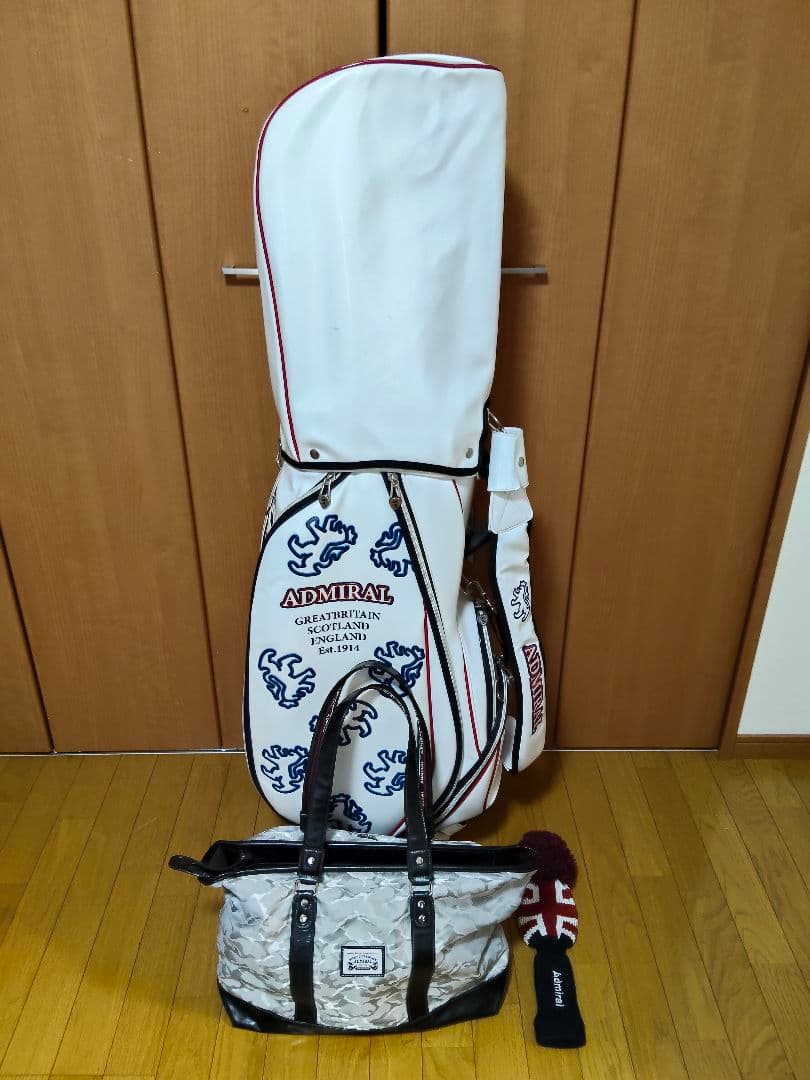 Admiralキャディバッグ　特典付✨️ Admiral（アドミラル） 【購入特典付】【キャディバッグの下取り・修理