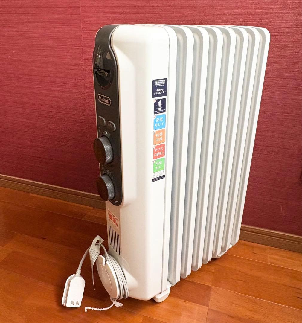 デロンギ オイルヒーター RHJ35M0812 美品 1200W 静音 省エネ - メルカリ