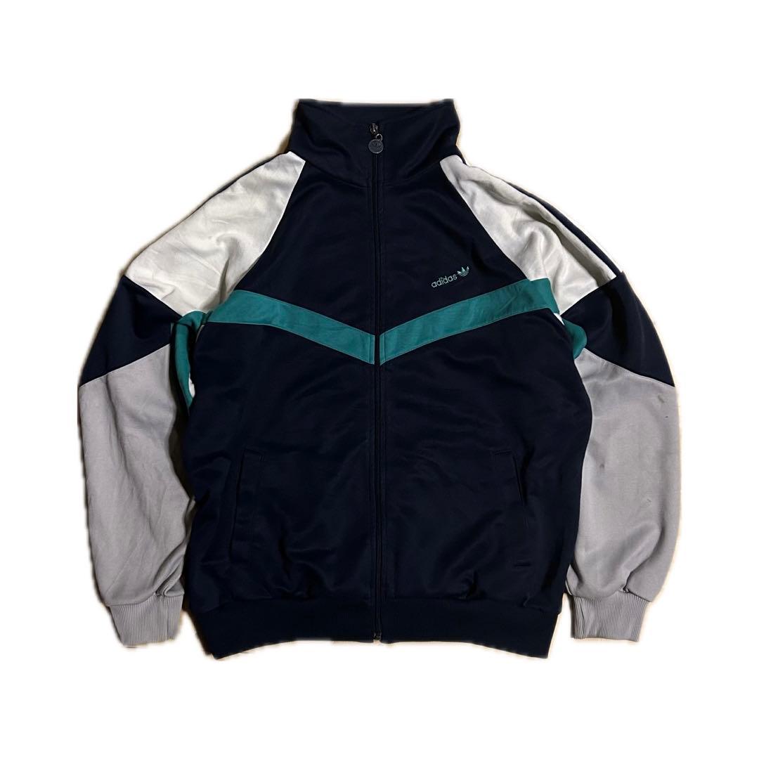 adidas 70-80's シルバータグ ジャージ トラックジャケット - メルカリ