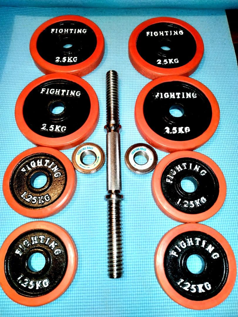 ファイティングロード プレート 2.5kg ✕4 1.25kg✕4 セット - メルカリ