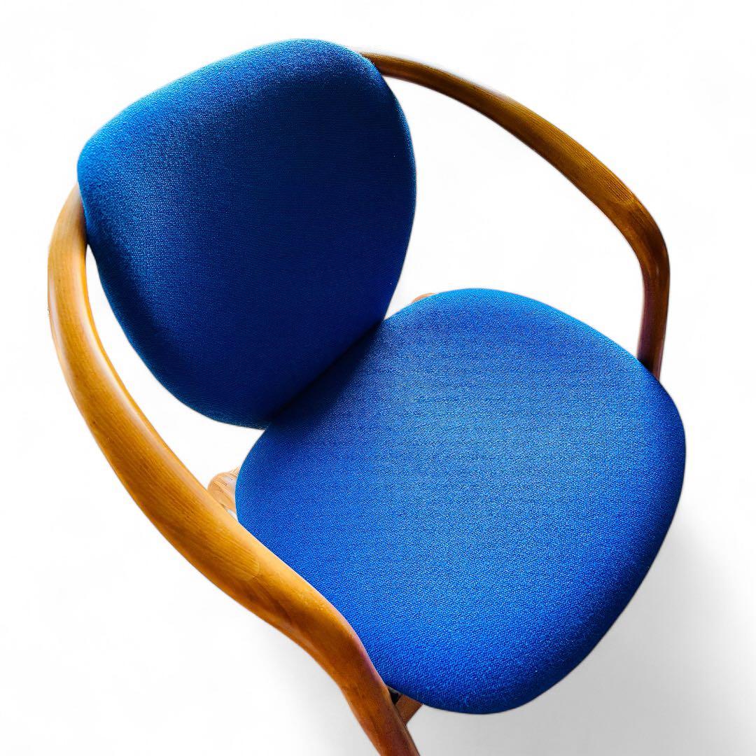 廃盤・メンテ済】飛騨産業 キツツキ マッターホルン アームチェア｜張替済