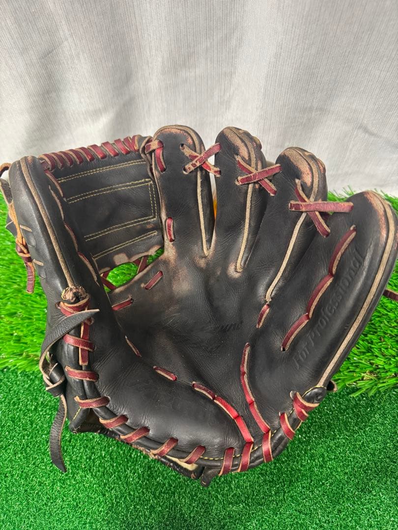 プロ支給品 小笠原道大選手実使用グローブ ミズノプロ