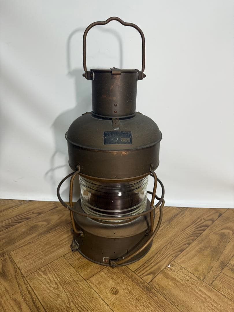 ◆美品◆レトロカンテラ◆日本船燈株式会社◆紅燈油用日船式第3号◆船舶用◆ランプ◆ Yahoo!オークション -「紅燈油用日船式」の落札相場・落札価格