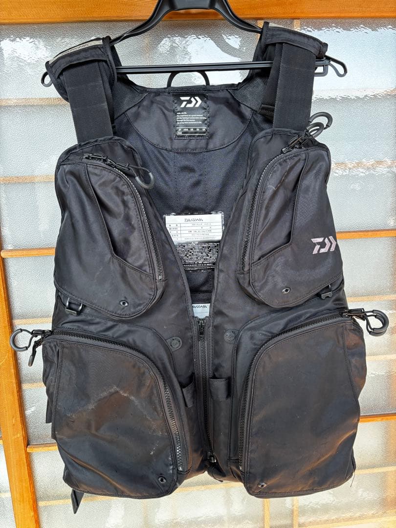 ダイワ DF-6322 ライフジャケット ブラック - メルカリ