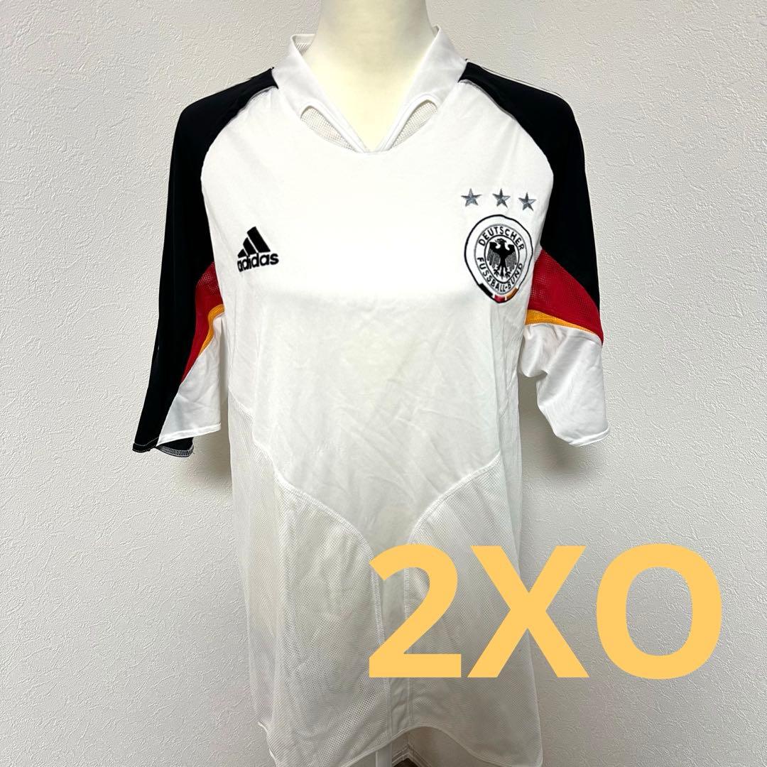 adidas サッカードイツ代表 02/04 アウェイ ユニフォーム 2XO - メルカリ