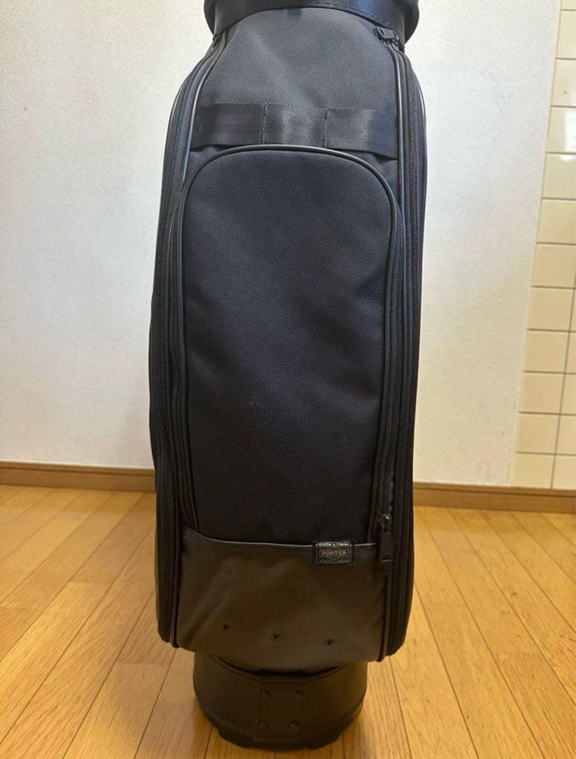 PORTER (ポーター) ZOZOゴルフ限定 キャディバッグ 黒 - メルカリ