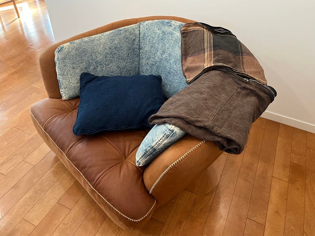 CRASHGATE OPIUM クラッシュゲート オピアム ソファ デニムカバー オピアムソファ 3人掛け L-1キャメル | 家具・インテリア通販サイト