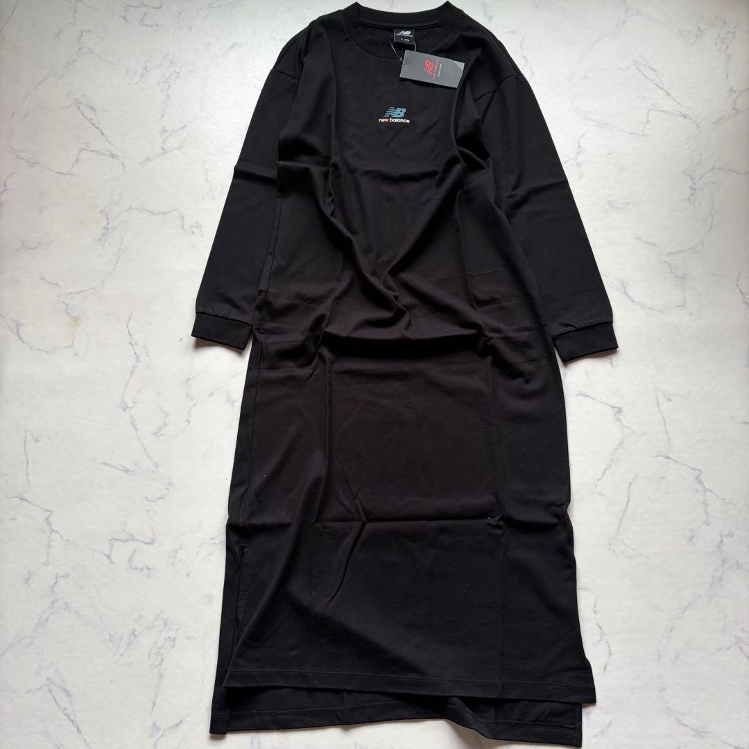 new balance 新品未使用 ニューバランス ワンピース ブラック 黒 S