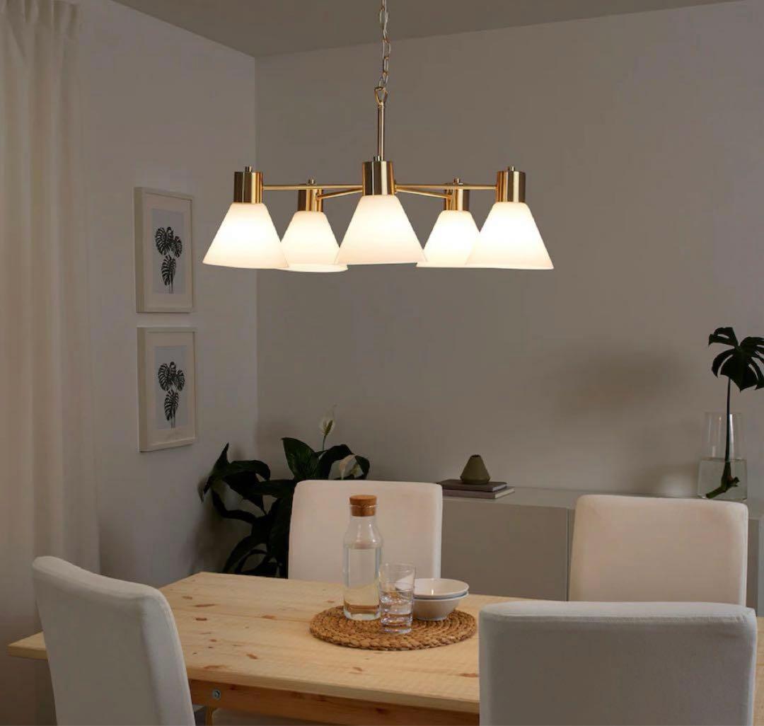 新品未使用　電球付き！シーリングライト 楽天市場】【5％OFF＆ポイント3倍！】シーリングライト ガラス 4灯