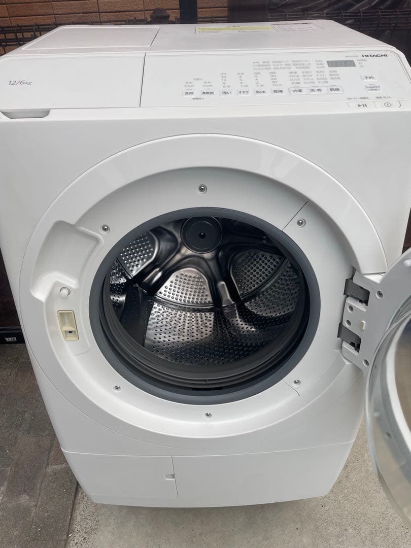 高年式❗️未使用に近い美品❗️2024年製 日立ドラム式洗濯機 BD