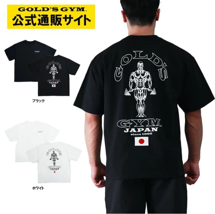 ゴールドジム G7165 JAPAN Tシャツ 30周年記念 Mサイズ 数量限定