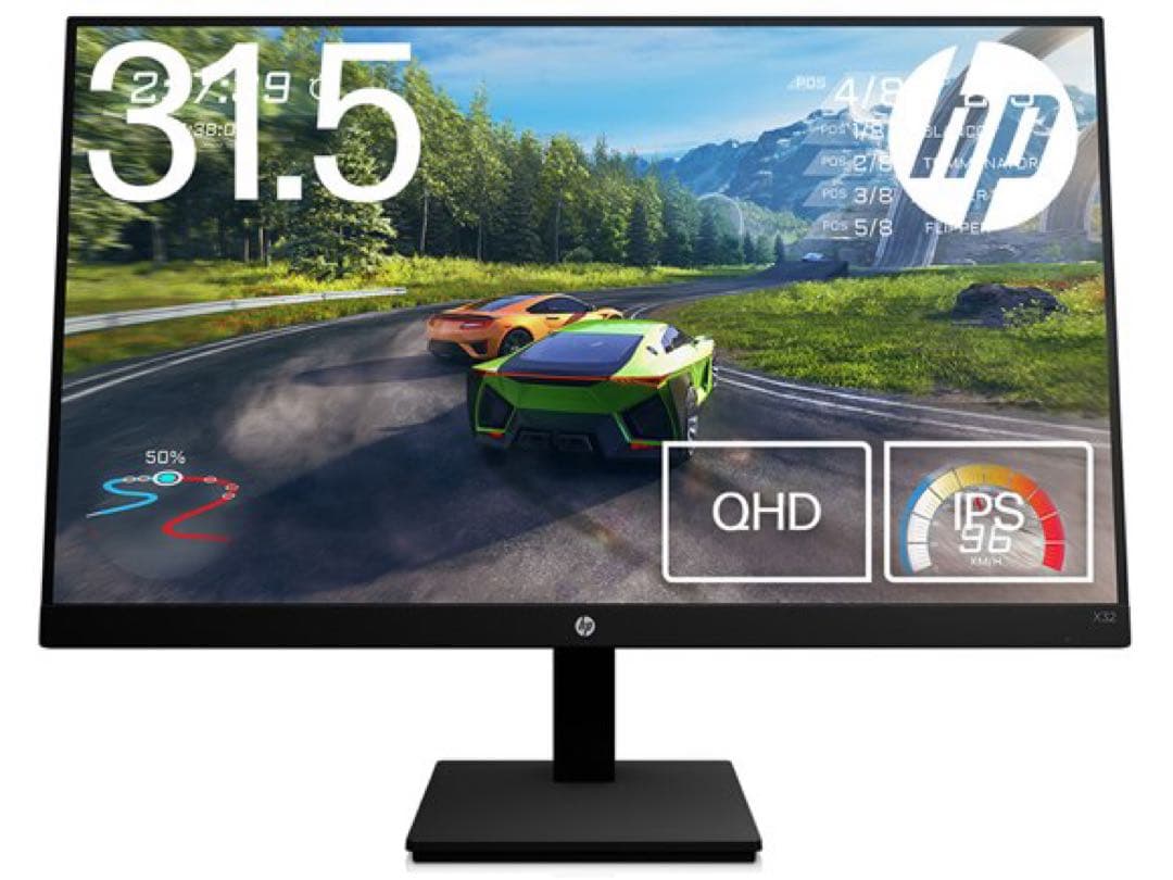 HP X32 31.5インチ QHD ゲーミングモニター Amazon.co.jp: HP ゲーミングモニター 31.5インチ 2560×1440 1ms 165Hz