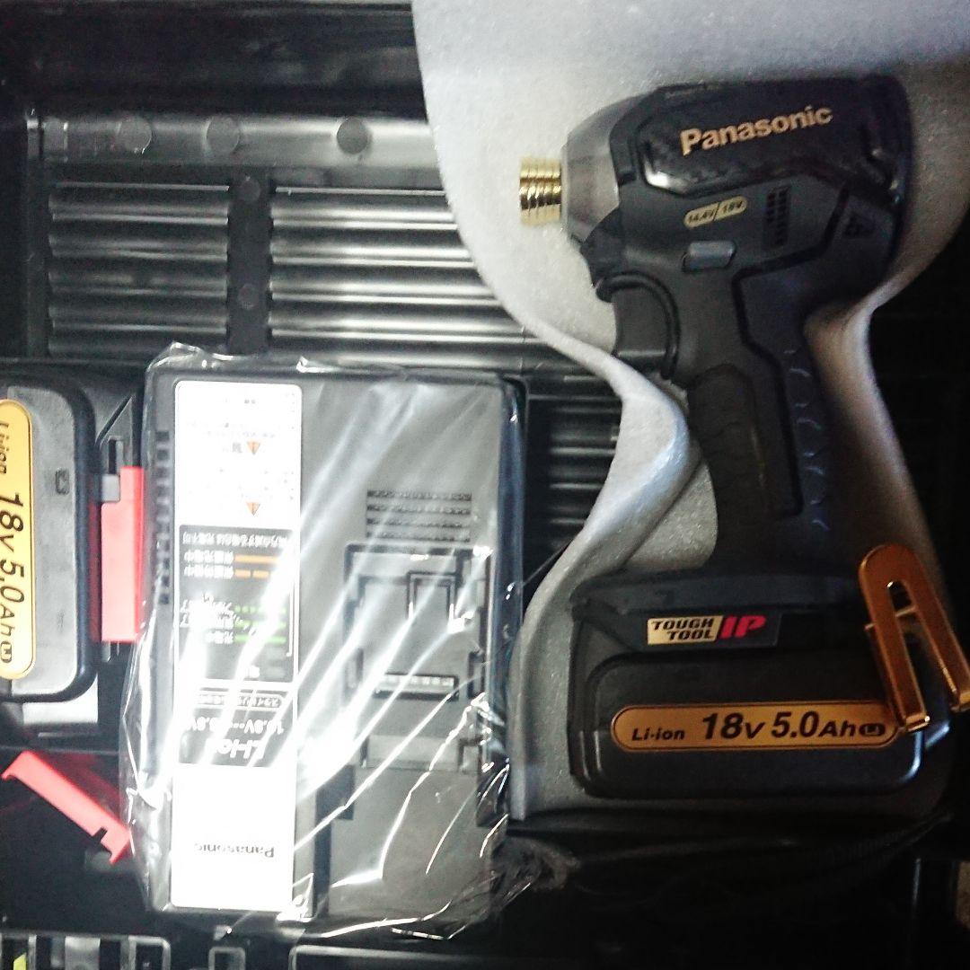 Panasonicインパクトドライバー 18v 5,0Ah  19年モデル Panasonic デュアル インパクトドライバー 18V 5．0Ah