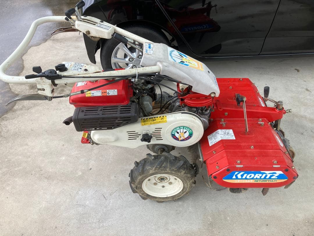 KIORITZ KR0703 耕運機 赤の通販はau PAY マーケット - 輸入雑貨の