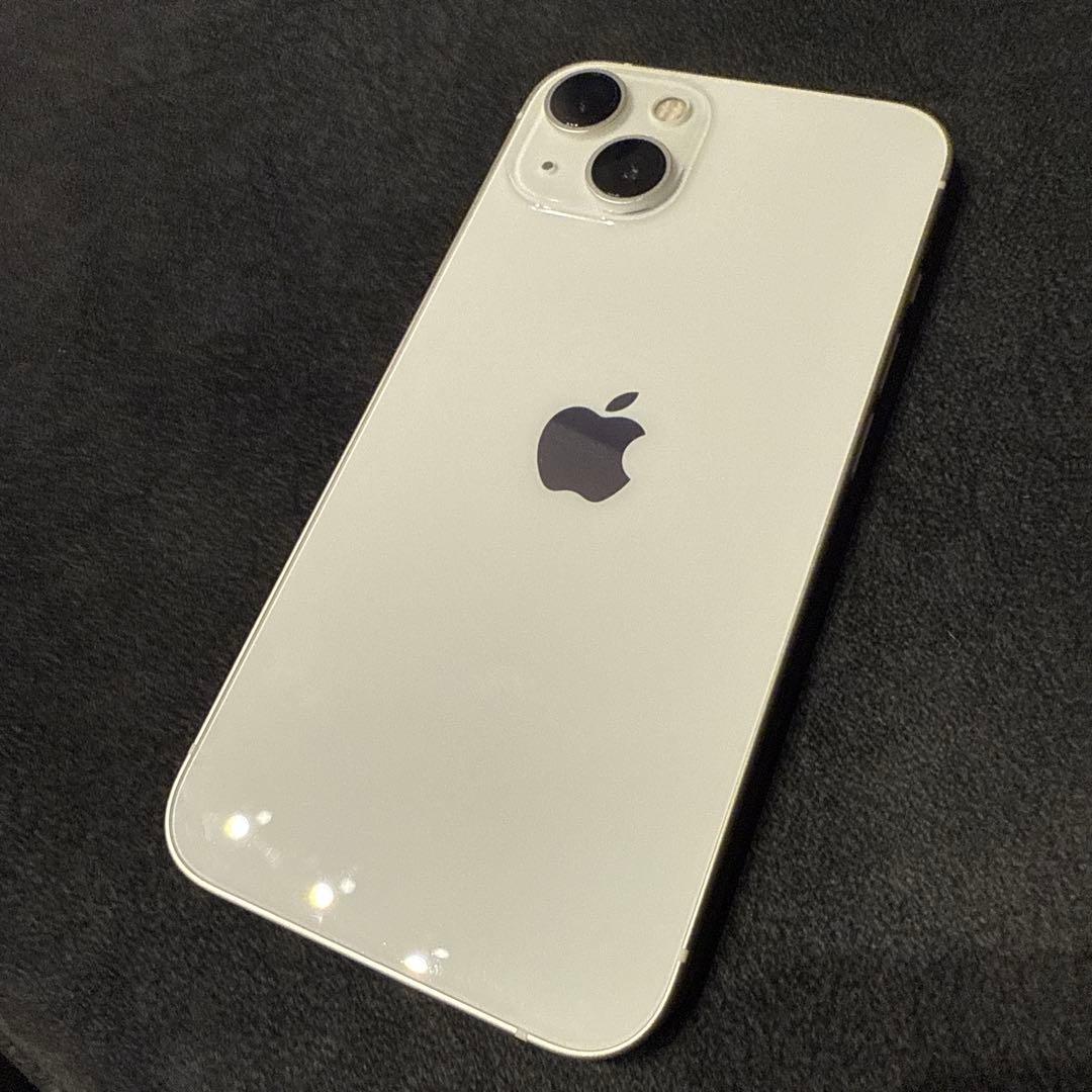 Apple iPhone 13 本体 強化ガラス保護フィルム付き - メルカリ