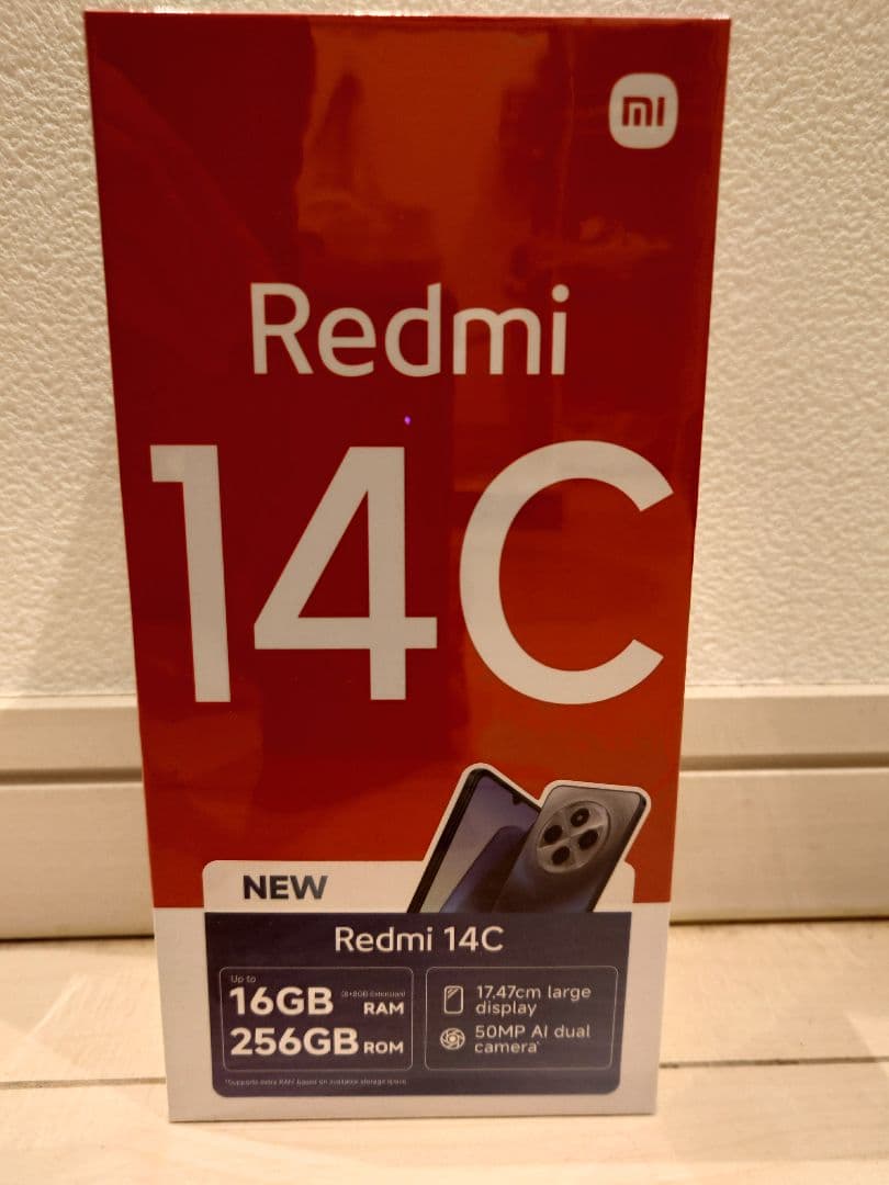 【新品未開封】Redmi 14C 16GB RAM 256GB ROM Redmi 14C｜価格比較・SIMフリー・最新情報 - 価格.com