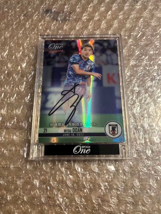 堂安律　サッカー　日本代表　直筆サインカード　EPOCH ミントモール / MINT 福岡店 / EP2023 日本代表 スペシャル