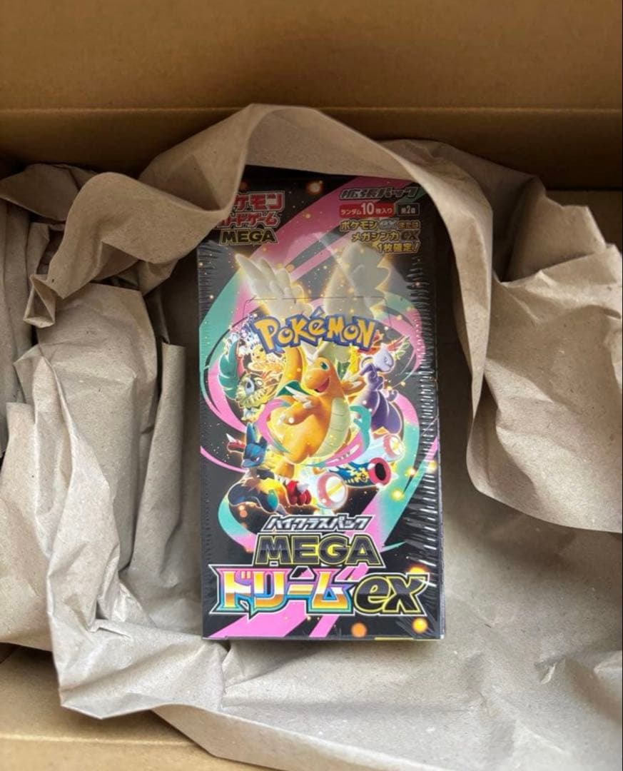 ポケセン産ポケモンカードゲーム MEGA ドリームEX【シュリンク付き】 ポケモンカードゲーム MEGA ドリームEX シュリンク付き ポケセン産