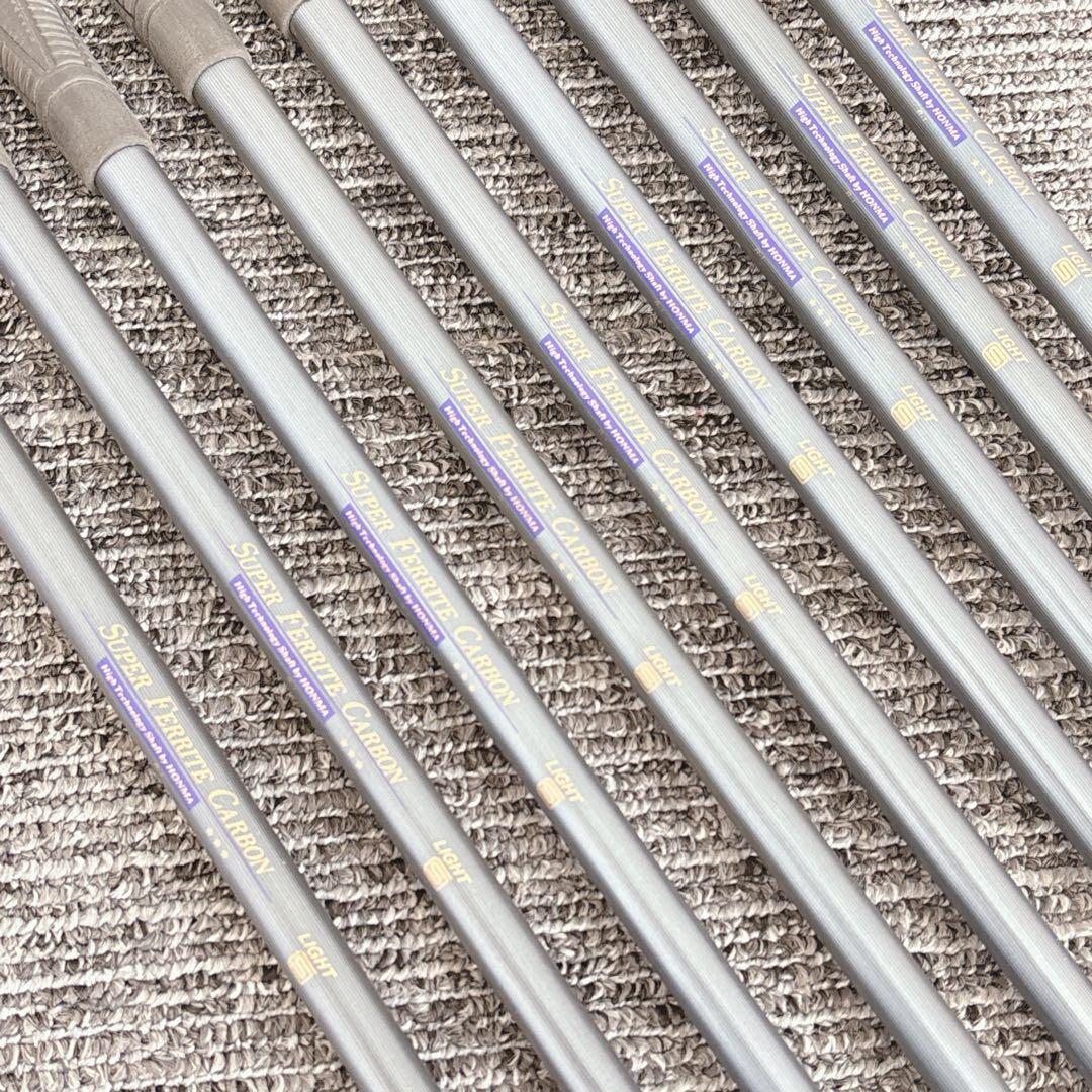 美品❗️HONMA ホンマ/LB280 アイアン 9本セット 三つ星 - メルカリ