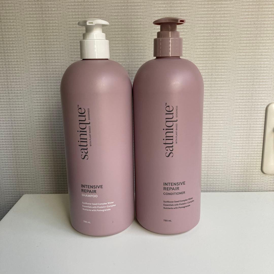 アムウェイサテニークリペア シャンプー・コンディショナーセット 750ml Amway（アムウェイ） サテニーク リペア シャンプー コンディショナー