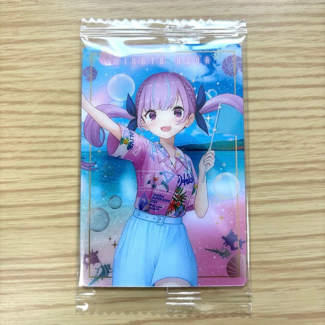 ホロライブウエハースカード 湊あくあ - メルカリ