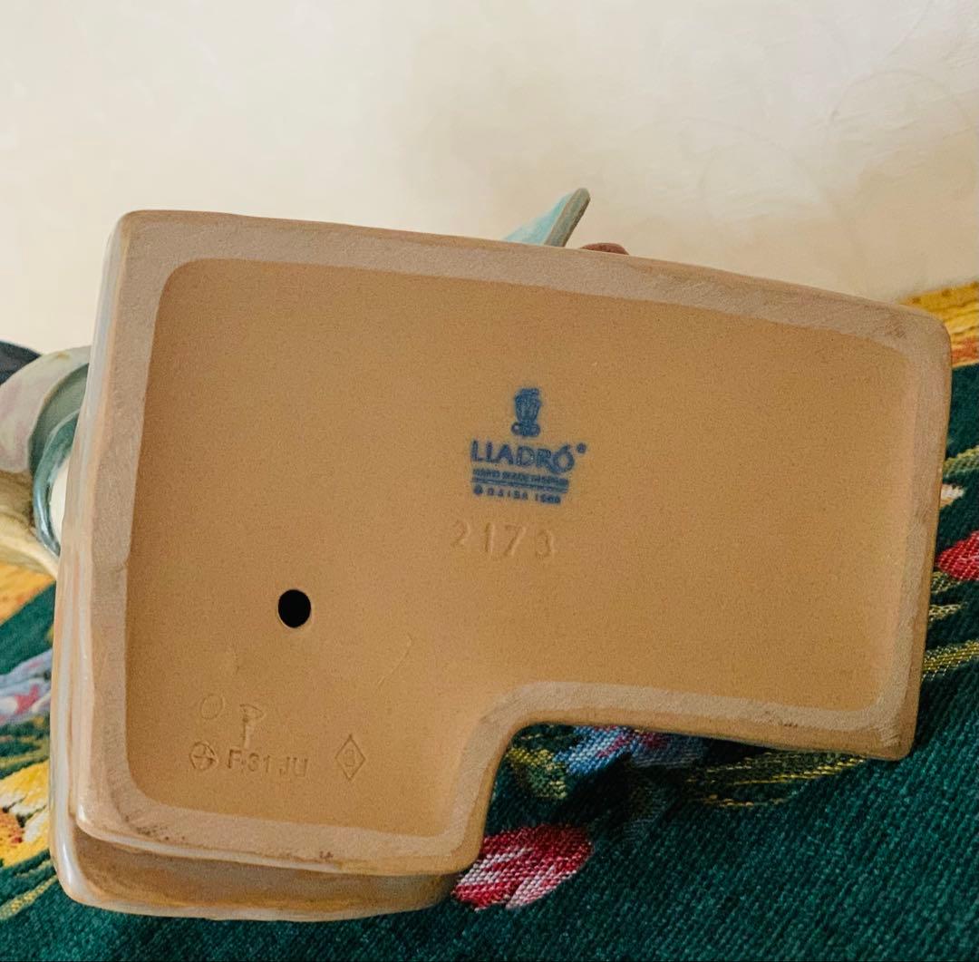 リヤドロ《AHOY THERE》グレス【絶版・貴重・美品】専用箱有り