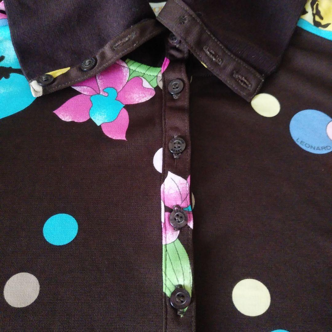 LEONARD 【美品】レオナールスポーツ 長袖ポロシャツ - メルカリ